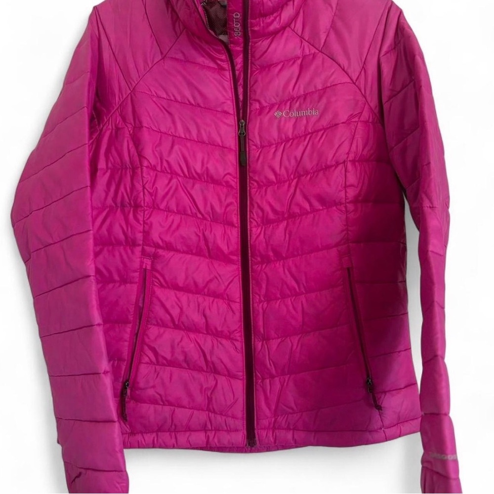 Columbia Women's Vibrant Pink Puffer Jacket